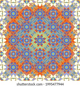 abstract background with colorful patterns. ornament for wallpapers and backgrounds. 