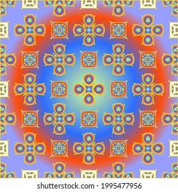 abstract background with colorful patterns. ornament for wallpapers and backgrounds. 