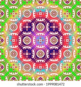 fondo abstracto con patrones coloridos. adorno para fondos de escritorio