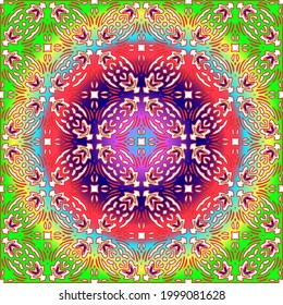 fondo abstracto con patrones coloridos. adorno para fondos de escritorio