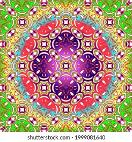 abstrakter Hintergrund mit bunten Mustern. Verzierung für Wallpaper und Hintergründe