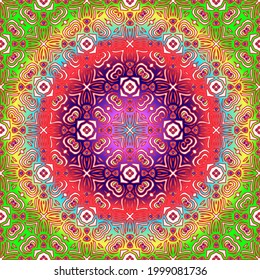 fondo abstracto con patrones coloridos. adorno para fondos de escritorio