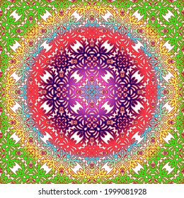abstract background with colorful patterns. ornament for wallpapers and backgrounds