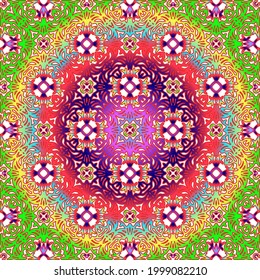 fondo abstracto con patrones coloridos. adorno para fondos de escritorio