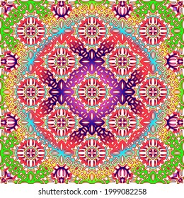 abstract background with colorful patterns. ornament for wallpapers and backgrounds