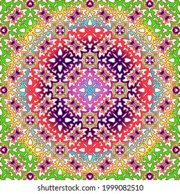 abstract background with colorful patterns. ornament for wallpapers and backgrounds