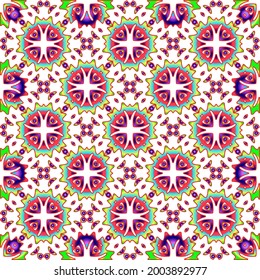 abstract background with colorful patterns. ornament for wallpapers and backgrounds.festive pattern. 
