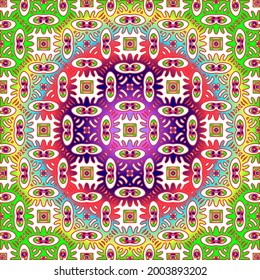 abstract background with colorful patterns. ornament for wallpapers and backgrounds.festive pattern. 