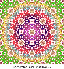 fondo abstracto con patrones coloridos. ornamento para fondos de escritorio.patrón festivo. 