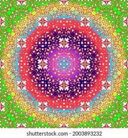 abstract background with colorful patterns. ornament for wallpapers and backgrounds.festive pattern. 
