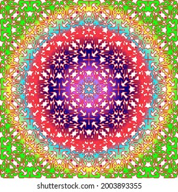 abstract background with colorful patterns. ornament for wallpapers and backgrounds.festive pattern. 
