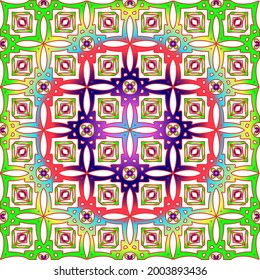 abstract background with colorful patterns. ornament for wallpapers and backgrounds.festive pattern. 