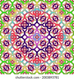 abstract background with colorful patterns. ornament for wallpapers and backgrounds.festive pattern. 
