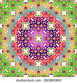 abstract background with colorful patterns. ornament for wallpapers and backgrounds.festive pattern. 
