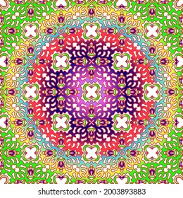 abstract background with colorful patterns. ornament for wallpapers and backgrounds.festive pattern. 
