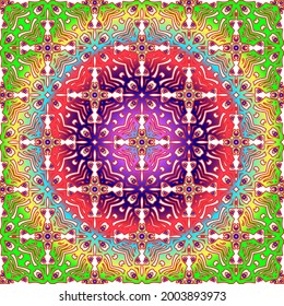 abstract background with colorful patterns. ornament for wallpapers and backgrounds.festive pattern. 
