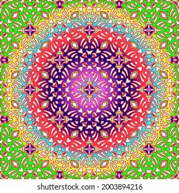 fondo abstracto con patrones coloridos. ornamento para fondos de escritorio.patrón festivo. 