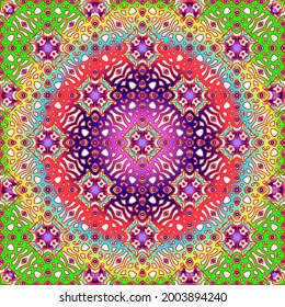 abstract background with colorful patterns. ornament for wallpapers and backgrounds.festive pattern. 