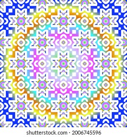 abstract background with colorful patterns. ornament for wallpapers and backgrounds.festive pattern. 
