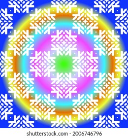 fondo abstracto con patrones coloridos. ornamento para fondos de escritorio.patrón festivo. 