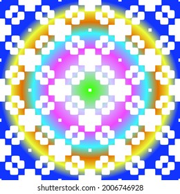 abstract background with colorful patterns. ornament for wallpapers and backgrounds.festive pattern. 