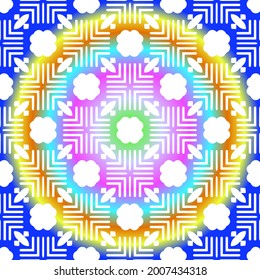 fondo abstracto con patrones coloridos. ornamento para fondos de escritorio.patrón festivo. 
