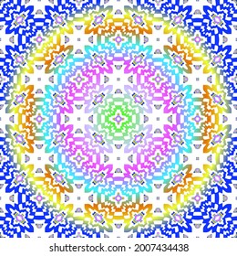 abstract background with colorful patterns. ornament for wallpapers and backgrounds.festive pattern. 