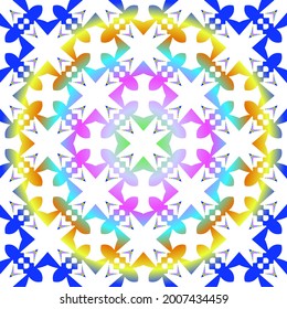 fondo abstracto con patrones coloridos. ornamento para fondos de escritorio.patrón festivo. 
