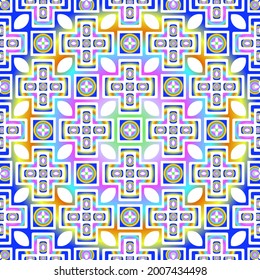 abstract background with colorful patterns. ornament for wallpapers and backgrounds.festive pattern. 