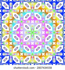 abstract background with colorful patterns. ornament for wallpapers and backgrounds.festive pattern. 
