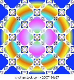 abstract background with colorful patterns. ornament for wallpapers and backgrounds.festive pattern. 
