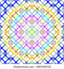 abstract background with colorful patterns. ornament for wallpapers and backgrounds.festive pattern. 