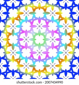 abstract background with colorful patterns. ornament for wallpapers and backgrounds.festive pattern. 
