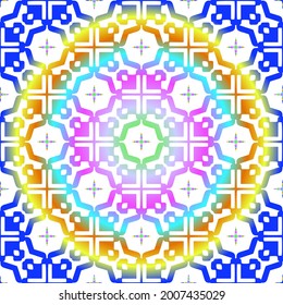 abstract background with colorful patterns. ornament for wallpapers and backgrounds.festive pattern. 
