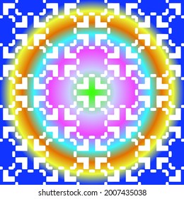 fondo abstracto con patrones coloridos. ornamento para fondos de escritorio.patrón festivo. 
