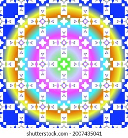 abstract background with colorful patterns. ornament for wallpapers and backgrounds.festive pattern. 