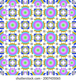 fondo abstracto con patrones coloridos. ornamento para fondos de escritorio.patrón festivo. 