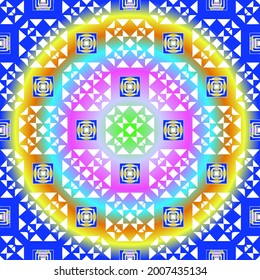 fondo abstracto con patrones coloridos. ornamento para fondos de escritorio.patrón festivo. 