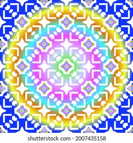 abstract background with colorful patterns. ornament for wallpapers and backgrounds.festive pattern. 
