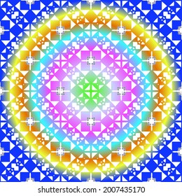 abstract background with colorful patterns. ornament for wallpapers and backgrounds.festive pattern. 