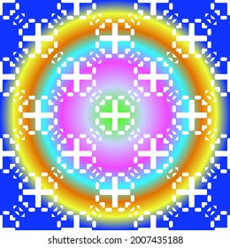 fondo abstracto con patrones coloridos. ornamento para fondos de escritorio.patrón festivo. 
