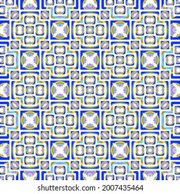 abstrakter Hintergrund mit bunten Mustern. Ornament für Wallpaper und Hintergründe.festliches Muster. 