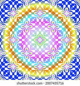 abstract background with colorful patterns. ornament for wallpapers and backgrounds.festive pattern. 