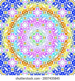 fondo abstracto con patrones coloridos. ornamento para fondos de escritorio.patrón festivo. 