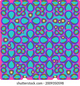 fondo abstracto con patrones coloridos. ornamento para fondos de escritorio.patrón festivo.
