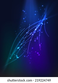 Abstract background with colorful plasma vector illustration