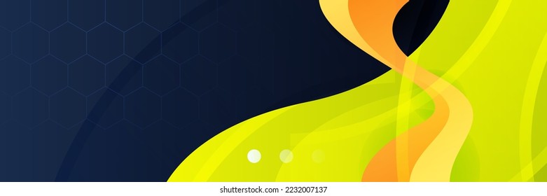 Abstrakter Hintergrund bunter Polygon Banner Design-Vorlage. Farbige Web-Banner mit geometrischen Formen, Hintergrund und Farbverlauf-Farben. Vektorgrafik-Design-Banner-Darstellung