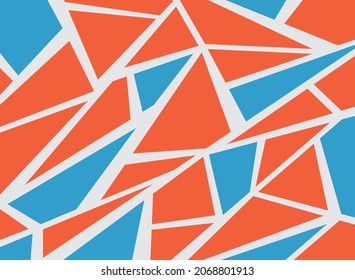 Abstrakter Hintergrund mit bunten polygonalen Mustern