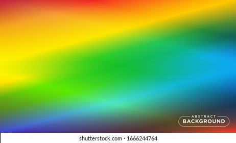 Abstract Background. Colorful Rainbow Geometric Striped Lines. Vector Design.