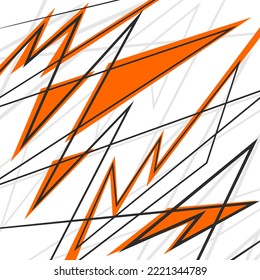 Abstract background with colorful random triangle pattern and irregular line